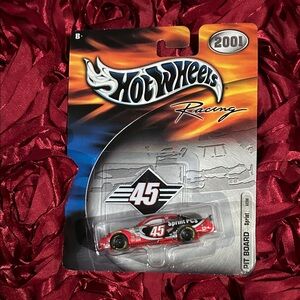 Racing Red Car  Hot Wheels number 45